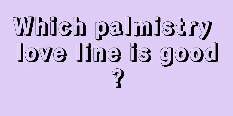 Which palmistry love line is good?