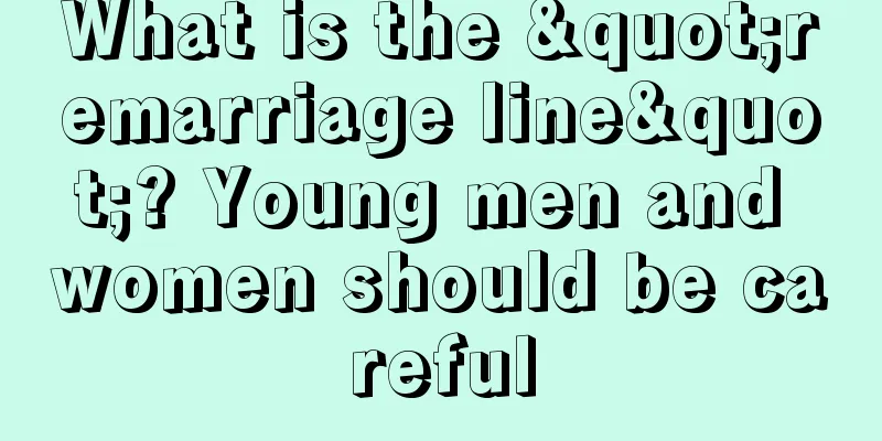 What is the "remarriage line"? Young men and women should be careful