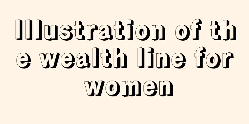 Illustration of the wealth line for women
