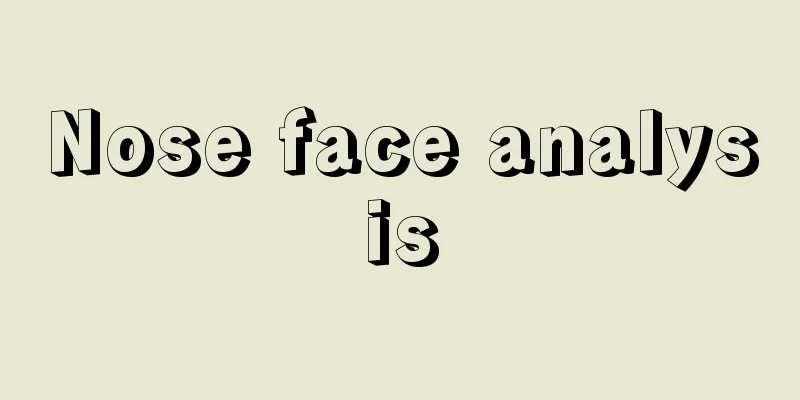 Nose face analysis
