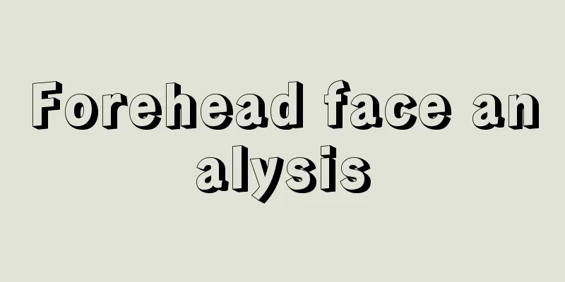 Forehead face analysis