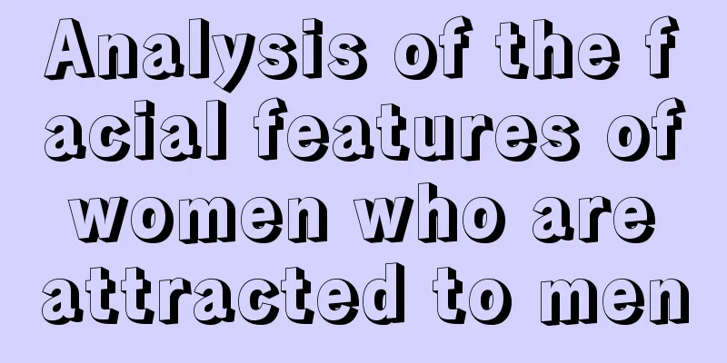 Analysis of the facial features of women who are attracted to men