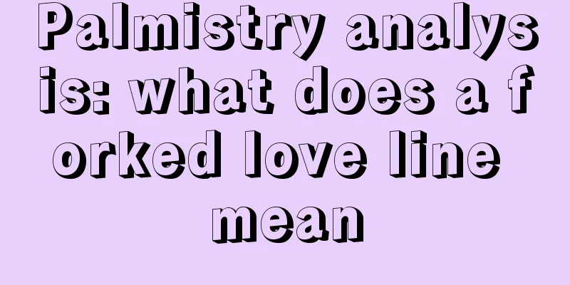 Palmistry analysis: what does a forked love line mean