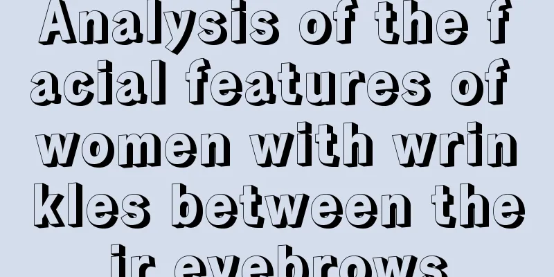 Analysis of the facial features of women with wrinkles between their eyebrows