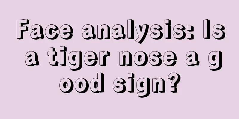 Face analysis: Is a tiger nose a good sign?