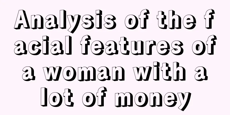Analysis of the facial features of a woman with a lot of money