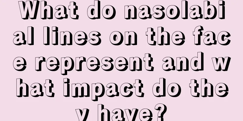 What do nasolabial lines on the face represent and what impact do they have?