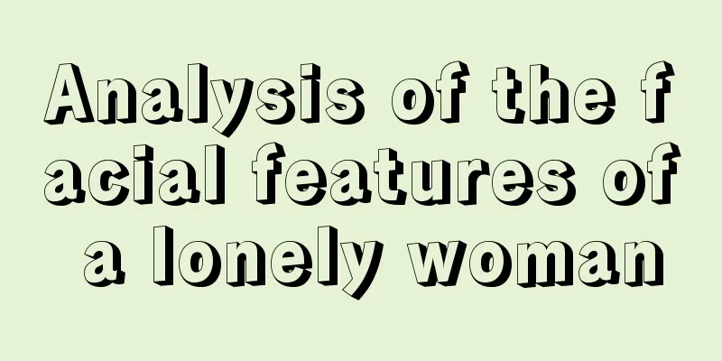 Analysis of the facial features of a lonely woman