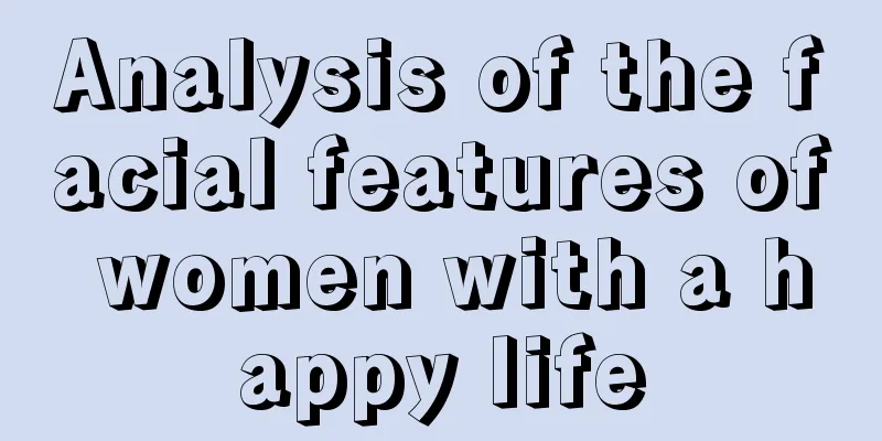 Analysis of the facial features of women with a happy life