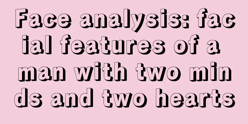Face analysis: facial features of a man with two minds and two hearts