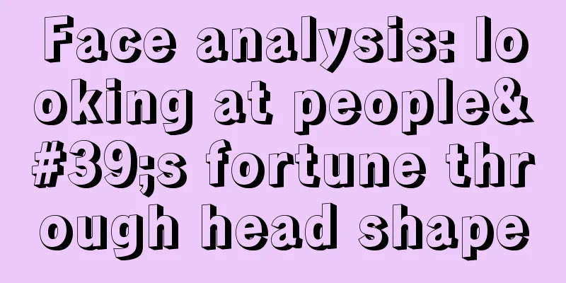 Face analysis: looking at people's fortune through head shape