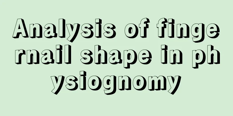 Analysis of fingernail shape in physiognomy