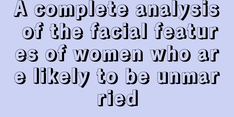 A complete analysis of the facial features of women who are likely to be unmarried