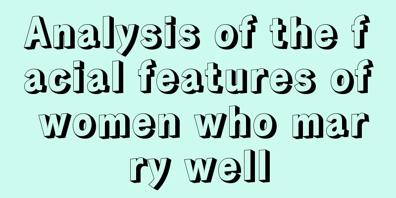 Analysis of the facial features of women who marry well