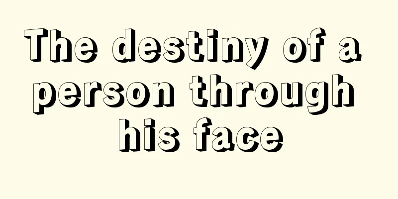 The destiny of a person through his face