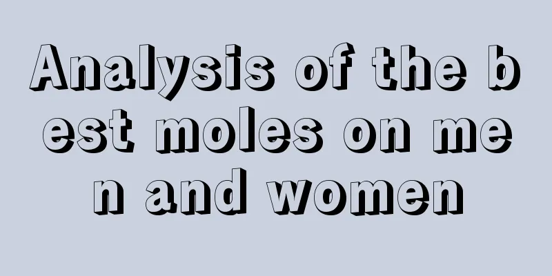 Analysis of the best moles on men and women