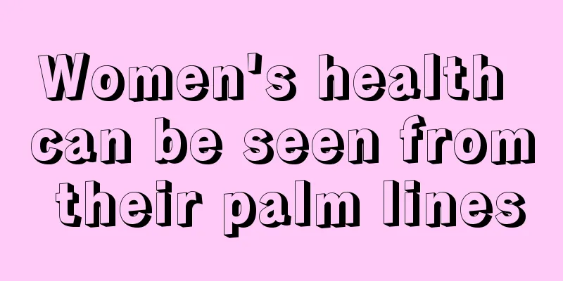 Women's health can be seen from their palm lines