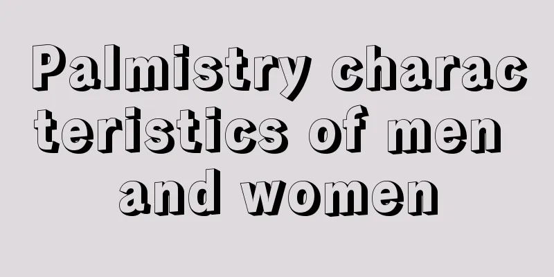 Palmistry characteristics of men and women