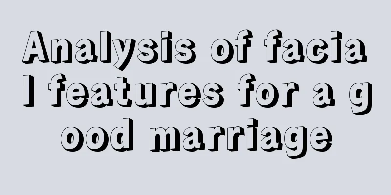 Analysis of facial features for a good marriage
