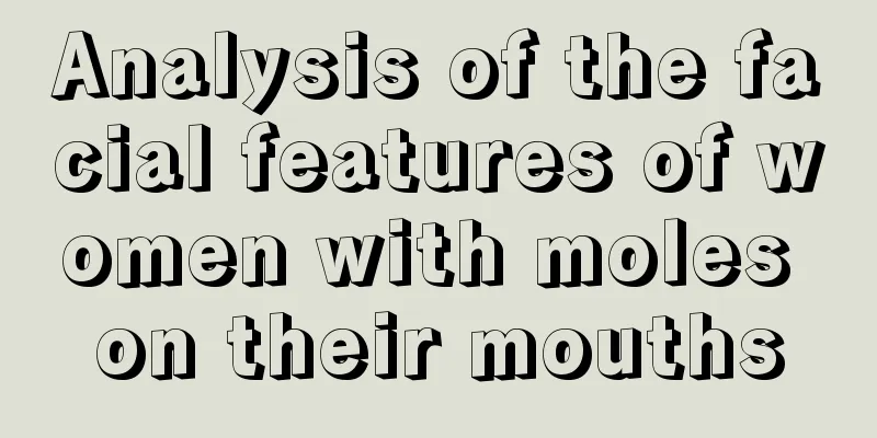 Analysis of the facial features of women with moles on their mouths