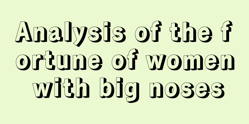 Analysis of the fortune of women with big noses