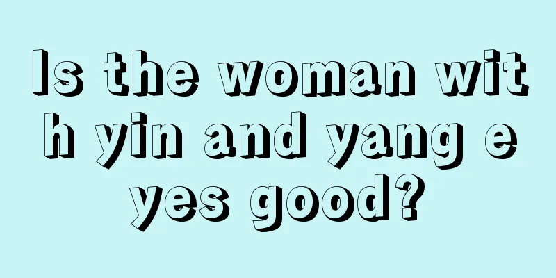 Is the woman with yin and yang eyes good?