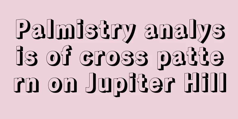 Palmistry analysis of cross pattern on Jupiter Hill