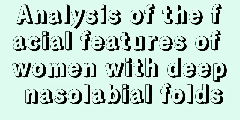 Analysis of the facial features of women with deep nasolabial folds