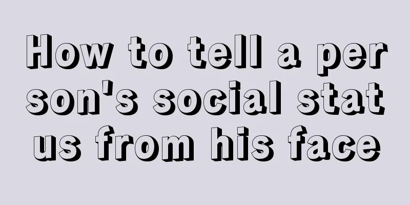How to tell a person's social status from his face