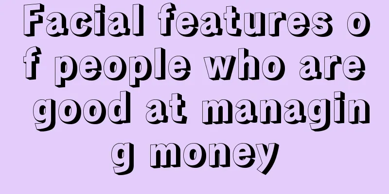 Facial features of people who are good at managing money