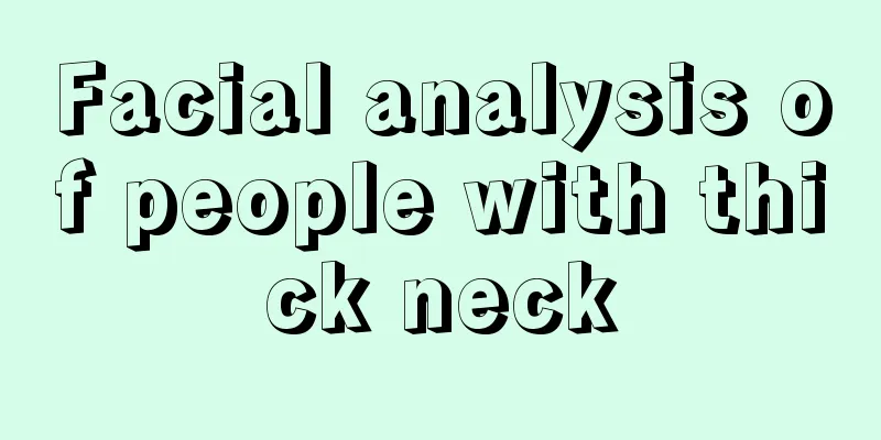 Facial analysis of people with thick neck