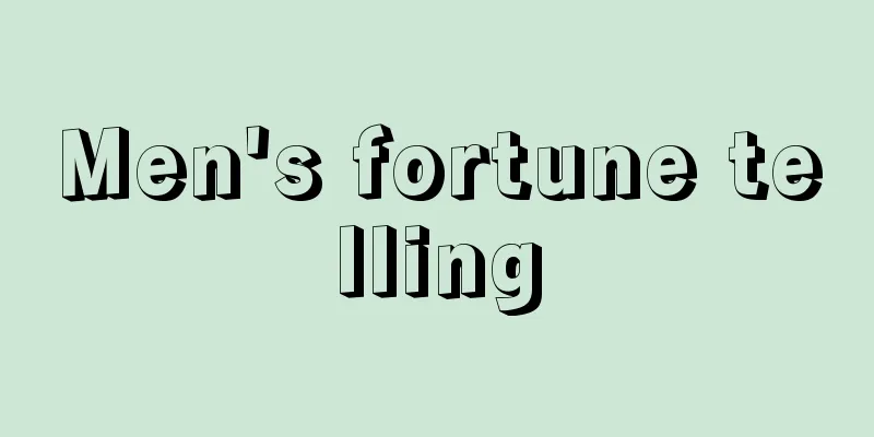 Men's fortune telling