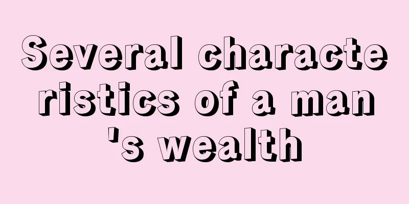 Several characteristics of a man's wealth