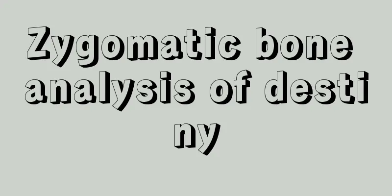 Zygomatic bone analysis of destiny