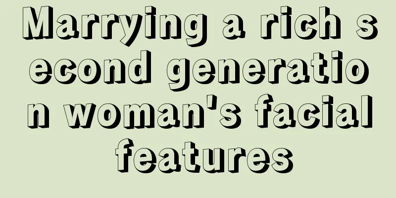 Marrying a rich second generation woman's facial features