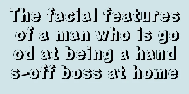 The facial features of a man who is good at being a hands-off boss at home