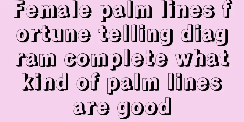 Female palm lines fortune telling diagram complete what kind of palm lines are good