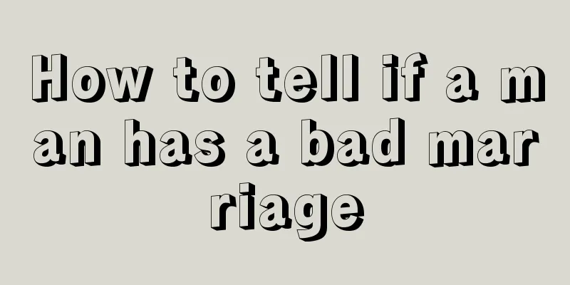How to tell if a man has a bad marriage