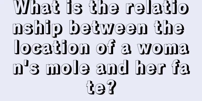 What is the relationship between the location of a woman's mole and her fate?