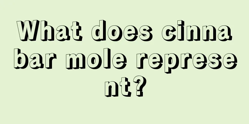 What does cinnabar mole represent?
