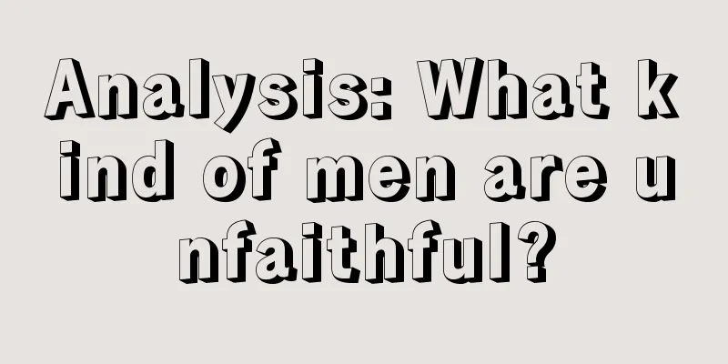 Analysis: What kind of men are unfaithful?