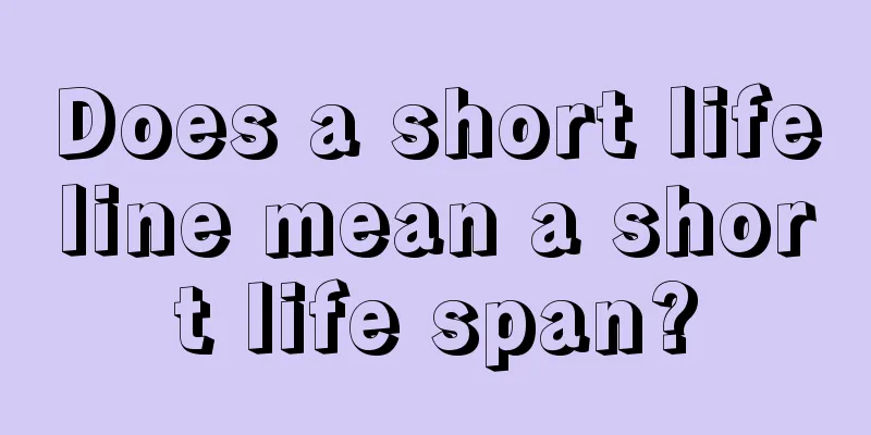 Does a short lifeline mean a short life span?