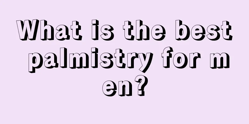 What is the best palmistry for men?