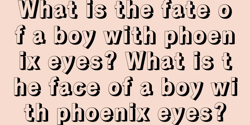 What is the fate of a boy with phoenix eyes? What is the face of a boy with phoenix eyes?