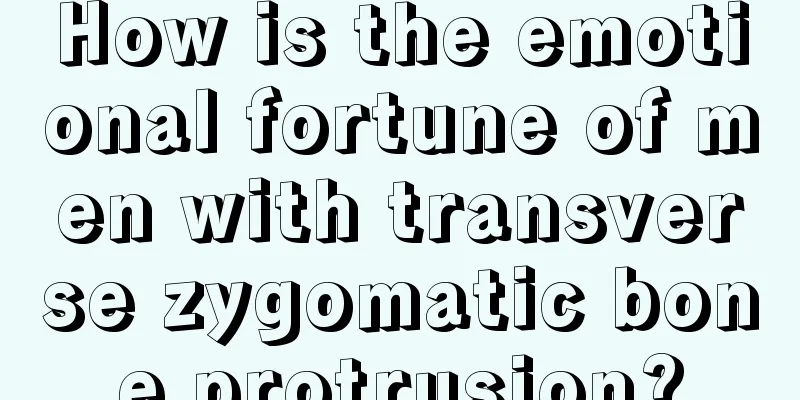 How is the emotional fortune of men with transverse zygomatic bone protrusion?