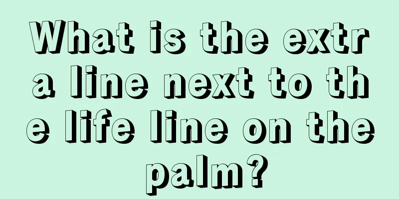What is the extra line next to the life line on the palm?