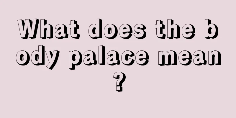 What does the body palace mean?