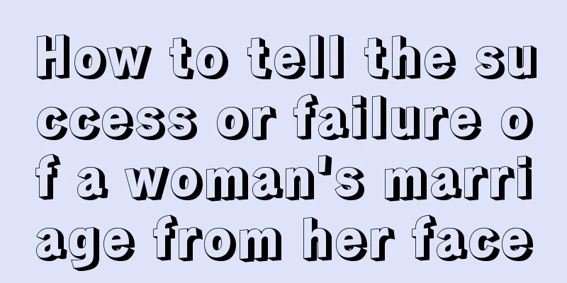 How to tell the success or failure of a woman's marriage from her face