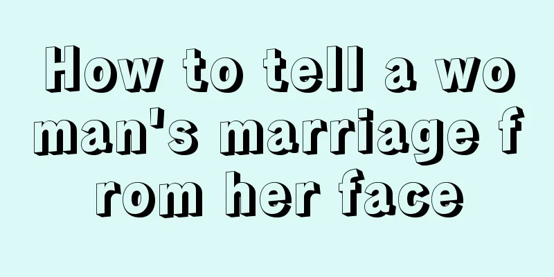 How to tell a woman's marriage from her face
