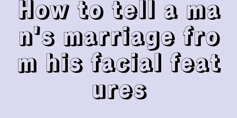 How to tell a man's marriage from his facial features